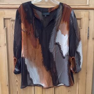 Sheer blouse/tunic - Classiques Entier - XL